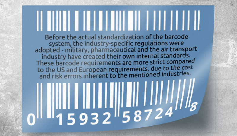 Industry-specific Barcodes