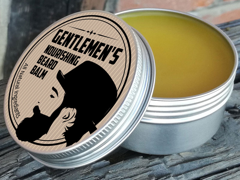 Beard Balm Labels